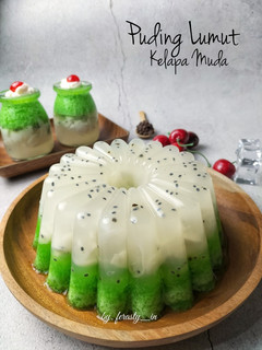 Foto resep Puding Lumut Kelapa Muda