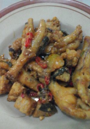 Foto resep Ceker ayam plus tempe kecap