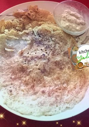 उपवासाचा क्रिस्पी डोसा (Upwasacha Crispy dosa recipe in marathi) रेसिपी चे मुख्य फोटो 