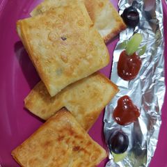 A picture of Chinese Cheese Parcels.