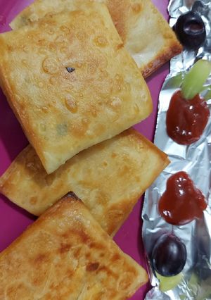 A picture of Chinese Cheese Parcels.