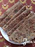 Ragi and Wheat Chapatis with Leafy Greens
