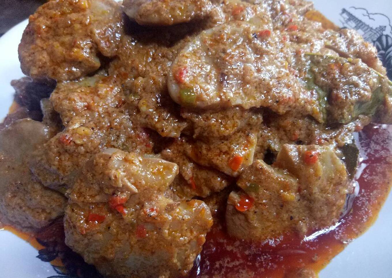 Rendang Jengkol Padang