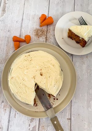 A picture of Carrot Cake.