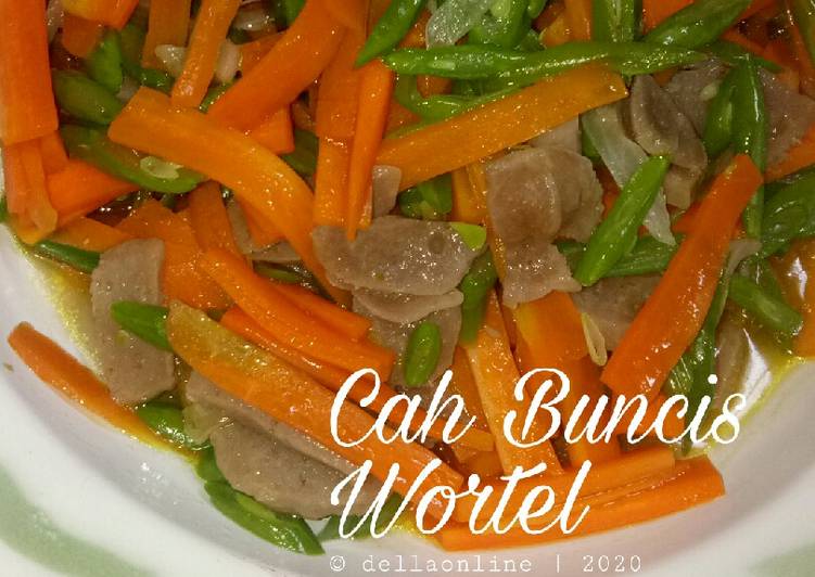 Resep Cah Buncis Wortel Anti Gagal