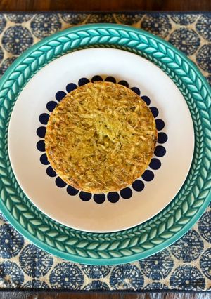 Una foto de Mini Tortilla de papas en Airfryer