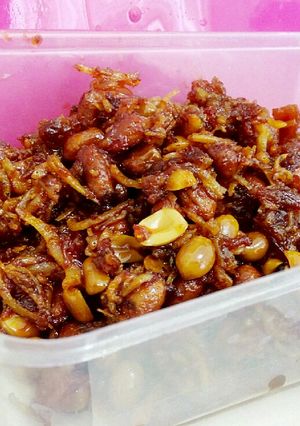 Foto resep Teri medan kacang balado