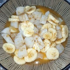 Sweet Potato & Banana Chaat A picture of Sweet Potato & Banana Chaat.