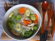 Gambar soup ayam soon