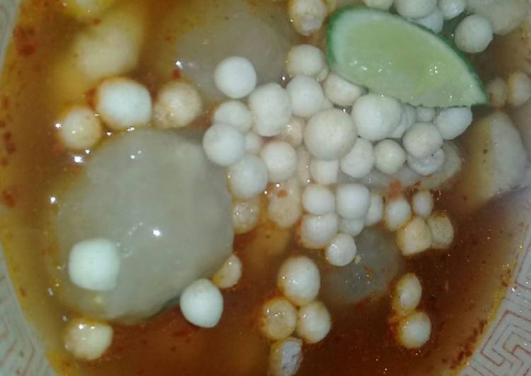 Resep Boci bakso aci isi telur homemade😍 Lezat