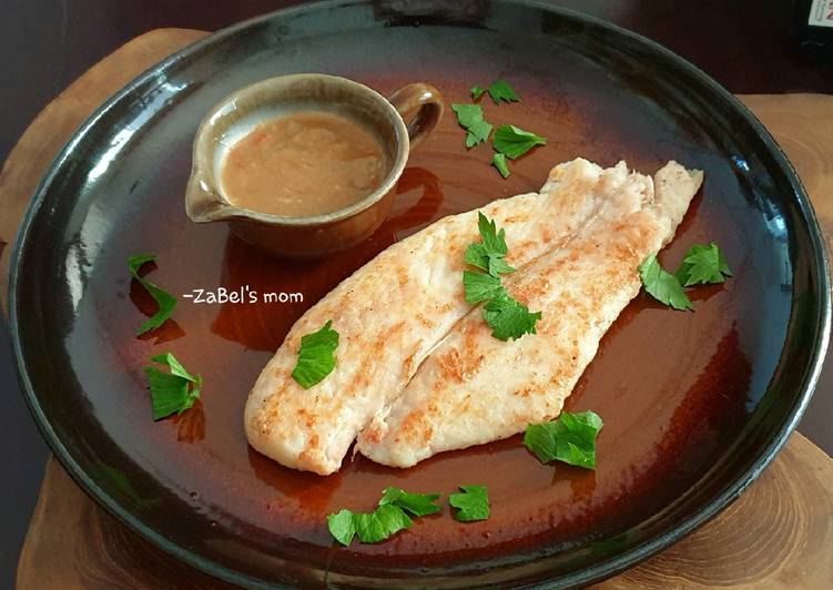 Ikan Panggang (Teflon) Saus Tauco