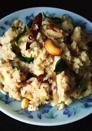 A picture of Simple Upma.