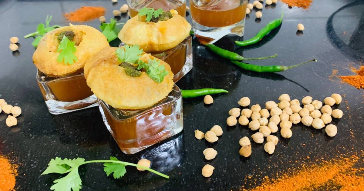 Gol Gappy (gol gappa shots) Recipe by Chef_From_Uae. - Cookpad