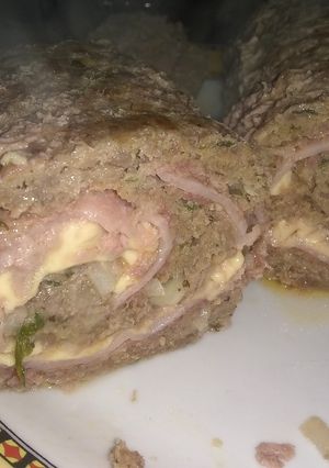 Una foto de Arrollado de carne picada
