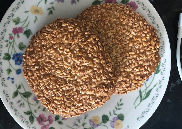 Recipe of Ultimate Keto sesame cookies