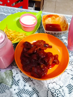 Foto resep Ayam richeese factory (chicken fire)