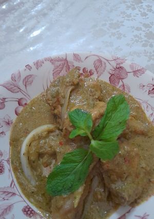 Gambar Ayam rempah hijau