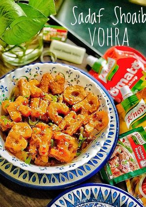 A picture of Kuch bhi / kuch b / Crispy honey chilli potatoes.