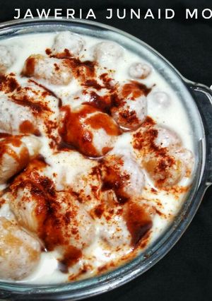 A picture of Moong Dahi phulki😃😃.