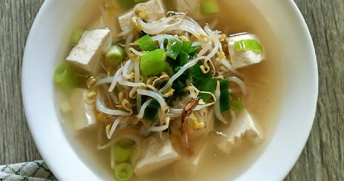 Resep 콩나물 국 Kongnamul Guk (Sup Tauge Korea) oleh Rezita May - Cookpad