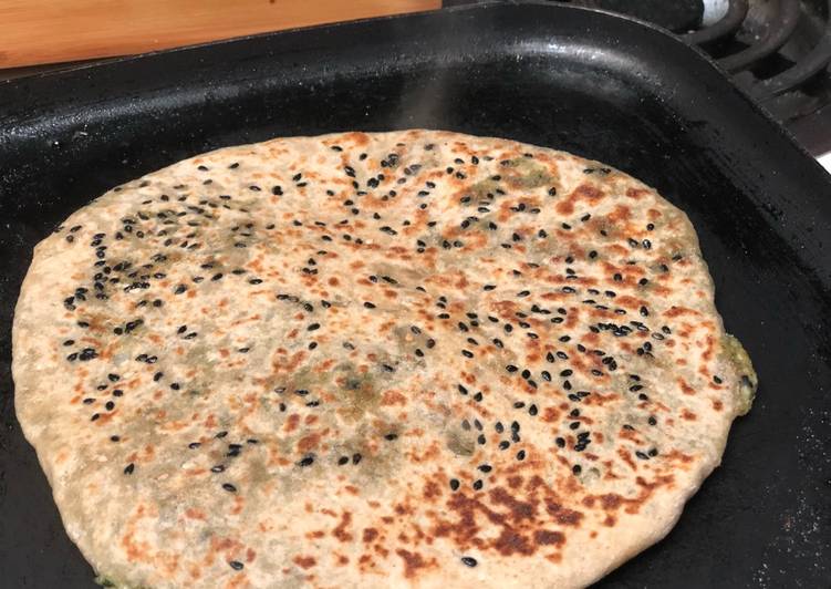 How to Make Quick Sprouted Green gram/green moong paratha