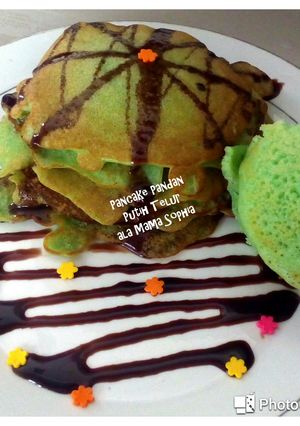 Foto resep Pancake Pandan Putih Telur