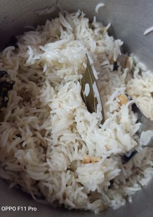 A picture of Ghee Rice.