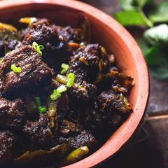 A picture of Beef Kala Bhuna.