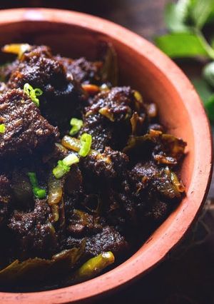 A picture of Beef Kala Bhuna.