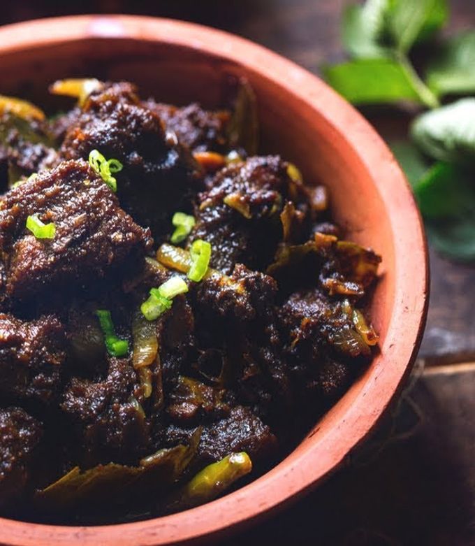 A picture of Beef Kala Bhuna.