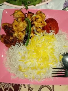 عکسی از دستور جوجه زعفرانی