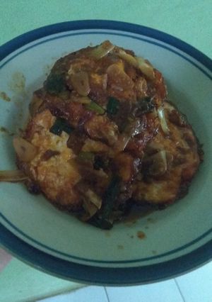 Foto resep Telur pedas manis