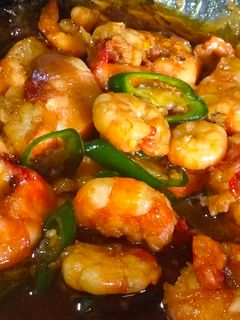 Foto resep Tumis Udang Pedas Manis