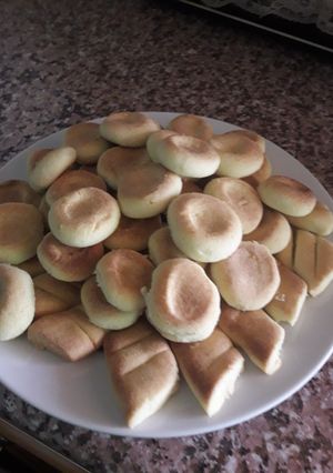 صورة لوصفة غريبة أول مرة اعملها حبيت أجرب وطلعت كتير زاكية 😋😋