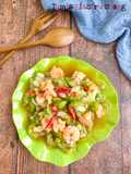 Tumis Blustru Udang