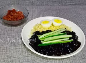Foto resep Jjajangmyeon Homemade With Chunjang Hallal
