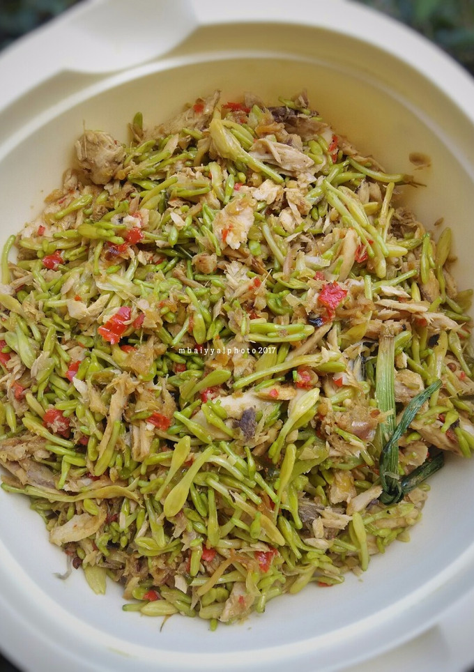 Foto resep Pampis Tongkol Bunga Pepaya