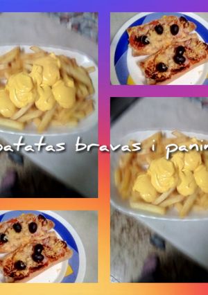 Foto principal de Patatas bravas y paninis pa cenar