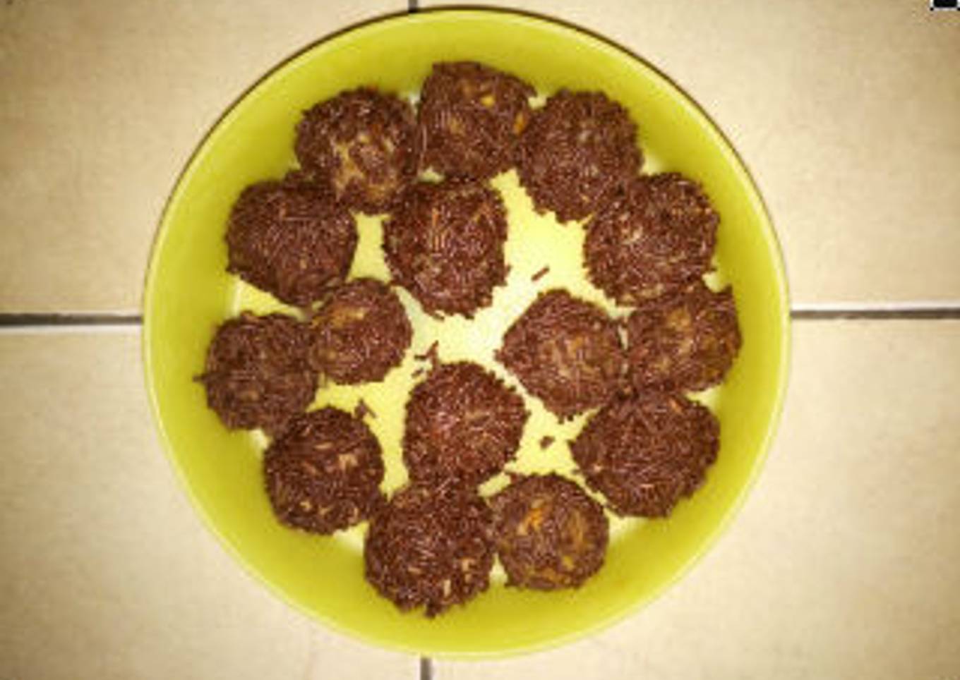 Bola Bola Coklat Gandum