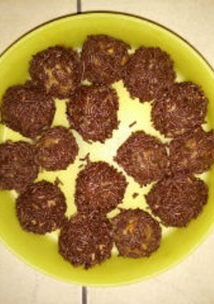 Foto resep Bola Bola Coklat Gandum