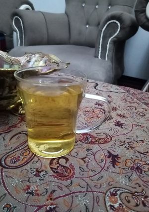 عکسی از دستور دمنوش برگ به