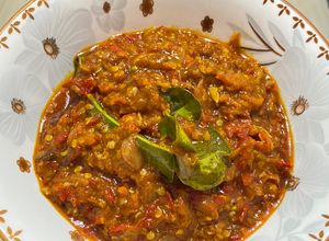 Foto resep SAMBAL BAJAK (Tomat Trasi Matang)