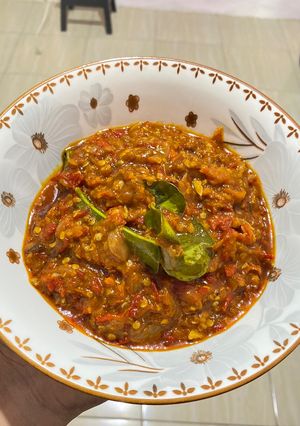 Foto resep SAMBAL BAJAK (Tomat Trasi Matang)