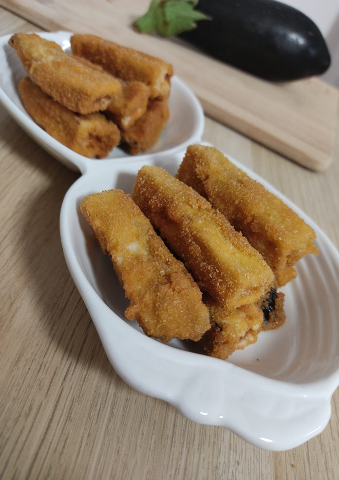 Una foto de Chips de berenjena