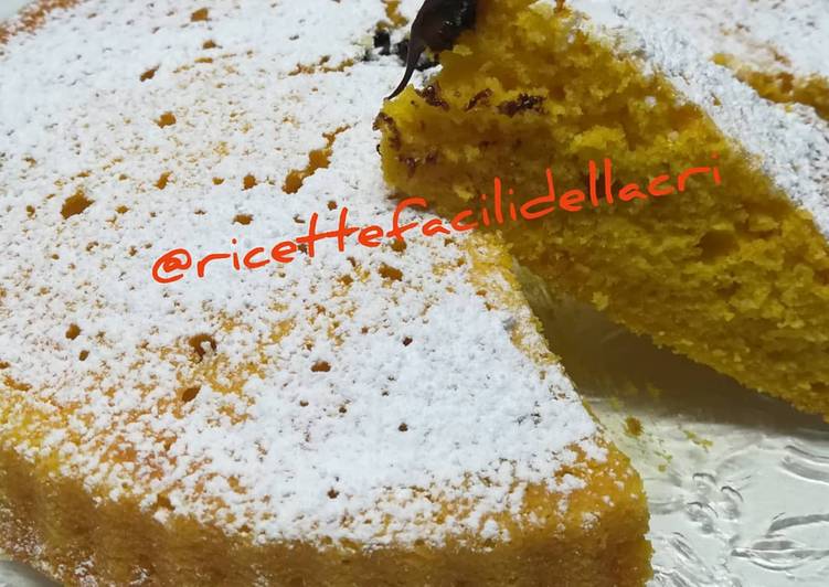 Dolce di zucca e mandorle al profumo di arancia 🍊