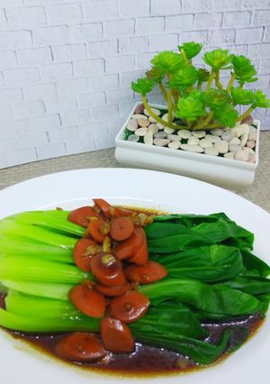 Foto resep Pakcoy Sosis Saus Tiram