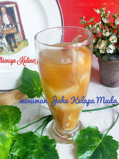 Foto resep Minuman jahe kelapa muda