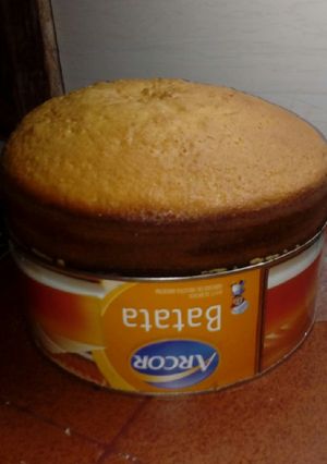 Una foto de Bizcochuelo en lata de Dulce batata