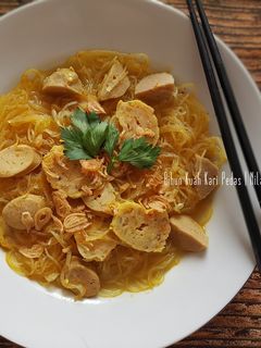 Foto resep Bihun Kuah Kari Pedas