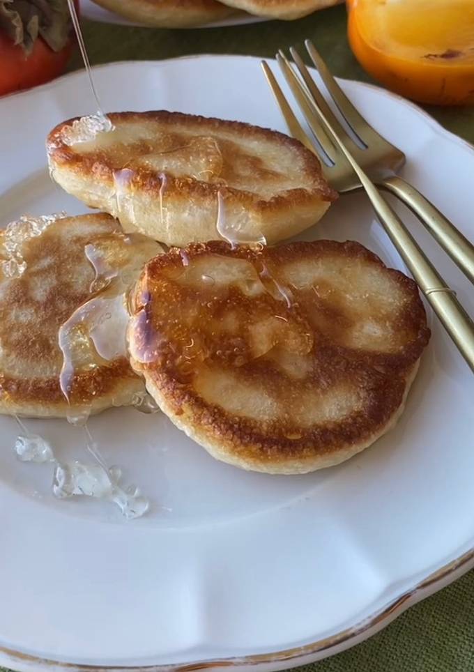 Оладки з медом 🍯